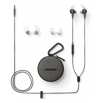 Bose SoundSport In-Ear Headphones for Apple Devices - Charcoal Black