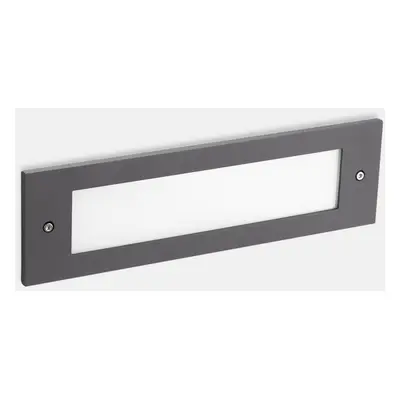 Leds-C4 Micenas - Outdoor LED Recessed Wall Light Dark Grey 29.8cm 1140lm 3000K IP65