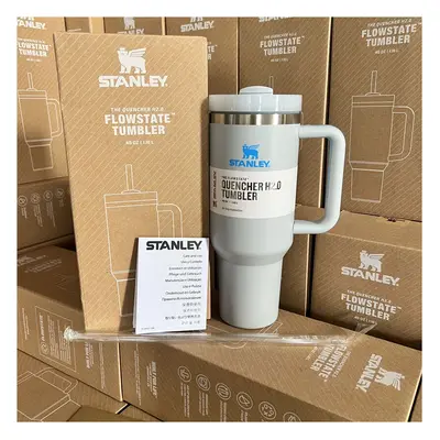 (Gray) Vacuum Cup Stanley Quencher Flowstate Tumbler 40oz 12l With Box Multicolour