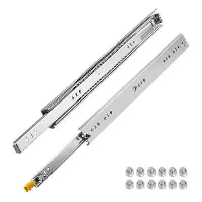 VEVOR Drawer Slides 30inch Pair Locking Drawer Slides 250lbs Load Capacity Side Mount Ball Beari