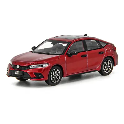 (Red) 1/43 Scale Honda Civic Hatchback Car Model for Adult Children 1:43