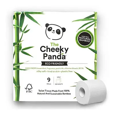 The Cheeky Panda Bamboo Toilet Paper ? Rolls of Toilet Paper | Plastic Free Packaging and Sustai