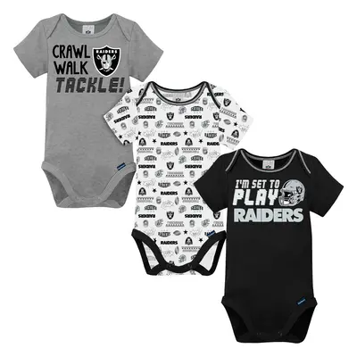 Gerber Unisex Baby Baby Boys NFL Pack Short Sleeve Onesie Bodysuit Team Color Months