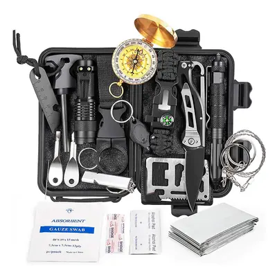 Survival Gear And Equipment In Emergency Survival Kit Professional Defense Tool