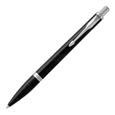 Parker Urban Ballpoint Pen w/ Chrome Trim & Gift Box (Black)