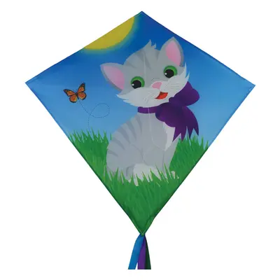 In the Breeze - Kitten 30"" Diamond Kite - Fun Easy Flying Kite