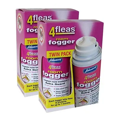 2 X Johnson's Veterinary Flea Killer Bomb Room Fogger Multi pack