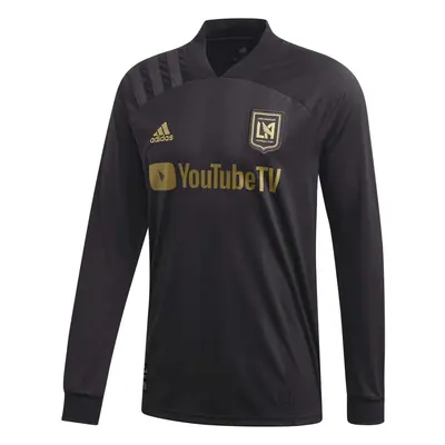 adidas LAFC Long-Sleeve Home Jersey - Black-Gold