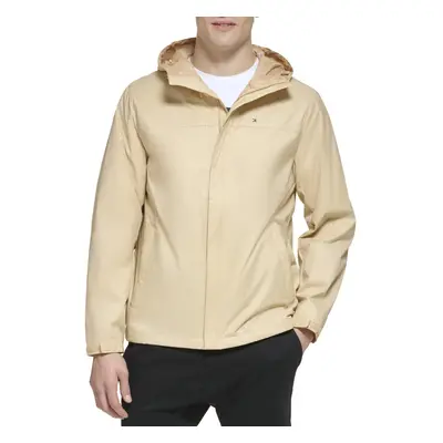 Tommy Hilfiger Men's Lightweight Breathable Waterproof Hooded Jacket