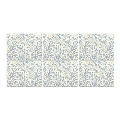 Pimpernel Willow Boughs Blue Placemats, Set of