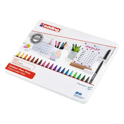 Edding Colourpen Extra Fine Bullet Tip Pack of - Assorted coloured pens