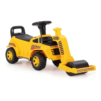 Ride on Road Roller Toddler Ride on Car with Adjustable Roller