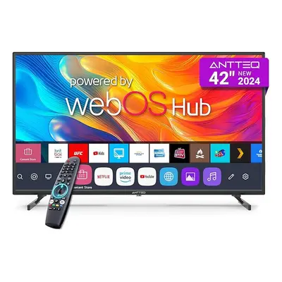 Antteq Inch Smart TV WebOS TV MagiQ 42" with ThinQ AI