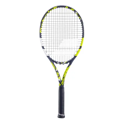 Babolat Boost Aero Yellow Tennis Racquet (4 3/8"" Grip) Strung with Wh