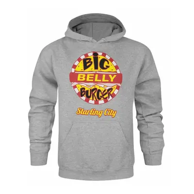 (XX-Large) DC Comics Hoodie (Mens Grey)