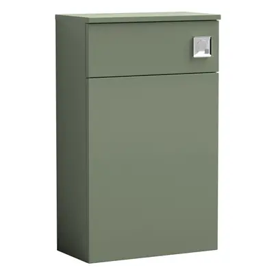 Compact Floor Standing WC Toilet Unit - 500mm - Satin Green