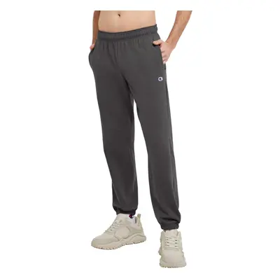 Champion Men's Everyday Fitted Ankle 31.5 Inseam Cotton Knit Pants Left Hip C Logo Cotton Warm-U