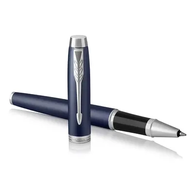 IM Rollerball Pen | Matte Blue | Fine Point Black Ink | Gift Box