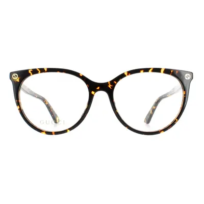 Gucci Glasses Frames GG0093O Havana Women