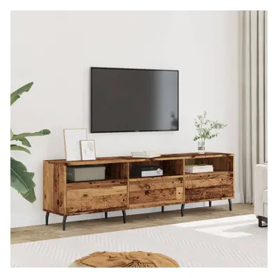 vidaXL TV Cabinet Old Wood 150x30x44.5 cm Engineered Wood