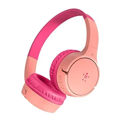 Belkin Soundform Mini Kids Wireless Over-Ear Headphones (Pink)