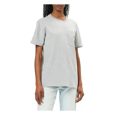 CarharttwomensLoose Fit Heavyweight Short-Sleeve Pocket T-Shirtheather