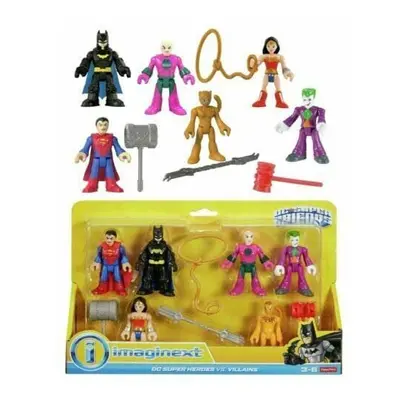 Imaginext DC Super Friends Super Heroes VS Villains x Figure Set