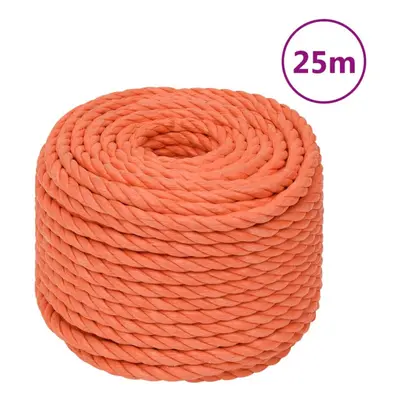 (orange, mm/ m) vidaXL Twisted Rope Garden Workshop Line Work Rope Boat Rope Polypropylene