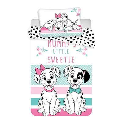 101 Dalmatian Baby Bedding Set x + x cm Cotton