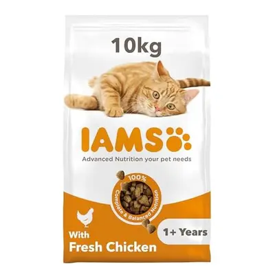 IAMS Complete Dry Cat Food for Adult 1+ Cats with Chicken kg