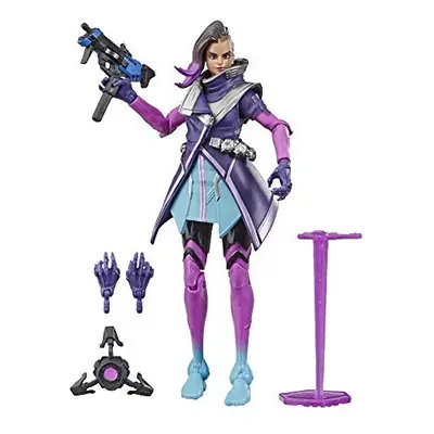 Overwatch Ultimates Series Sombra 6-Inch-Scale Collectible Action Figure with Accessories - Bliz