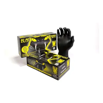 Black Mamba Grip Rite Industrial Strength Nitrile Gloves Large Box