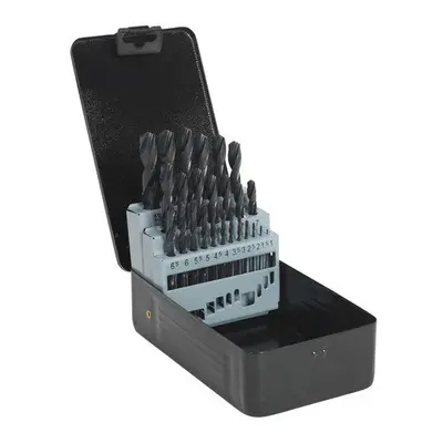 Sealey DBS25RF HSS Roll Forged Drill Bit Set 25pc 1-13mm