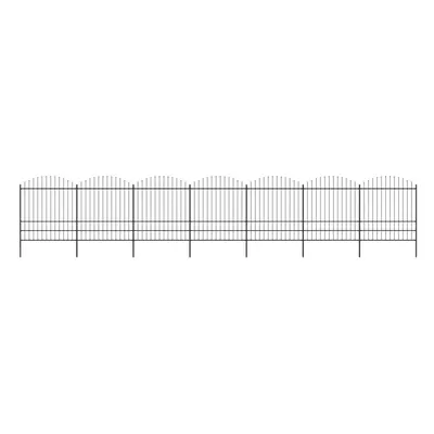 (11.9 m/ cm) vidaXL Garden Fence Spear Outdoor Panel Barrier Border Privacy Multi Sizes