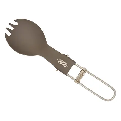 Vargo Titanium Folding Spork Natural - Ultralight Compact and Durabl