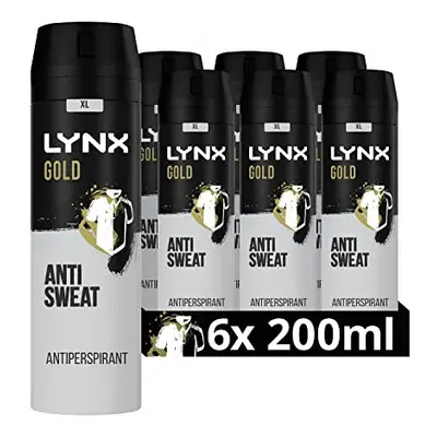 Lynx Gold Anti White Marks Anti-Perspirant Deodorant Spray pack of 72 hour protection against od