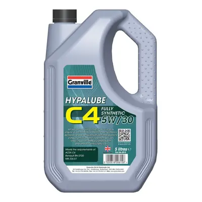 Granville Hypalube C4 5W/30 Engine Oil, Liters