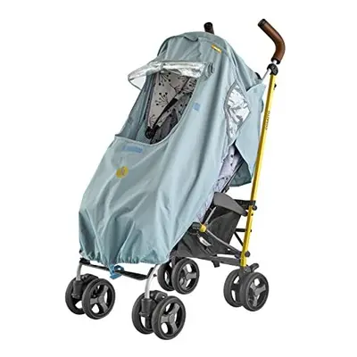 Splish Splosh Universal Rain Cover for Single Pushchair | Showerproof Stroller Rain Cover | Brea