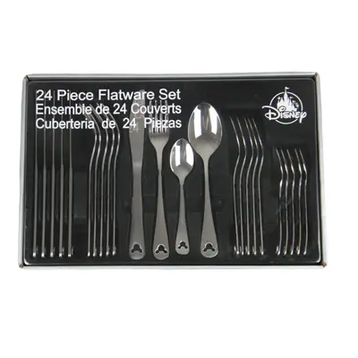 Disney Theme Park Exclusive Mickey Icon Piece Flatware Set