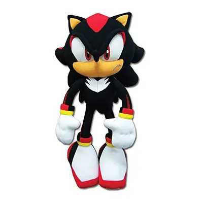 Sonic The Hedgehog New_8967 Great Eastern GE-8967 - Shadow Plush, 12", Multicolor