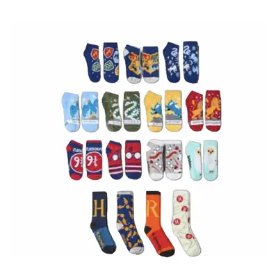 Harry Potter Countdown to Christmas Advent Calendar Set - Bundle with Pairs of Harry Potter Sock