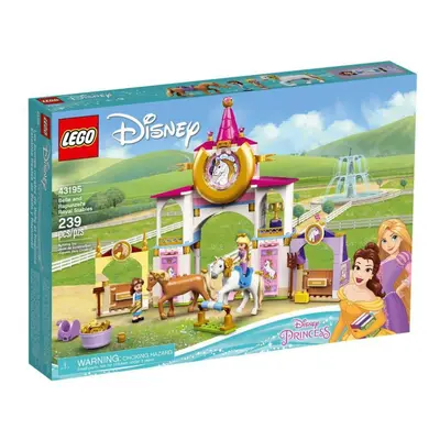 LEGO Disney Belle and Rapunzels Royal Stables Building Kit; Grea