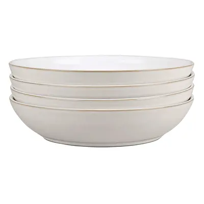 Denby Natural Canvas Pasta Bowl Set Cream Set of