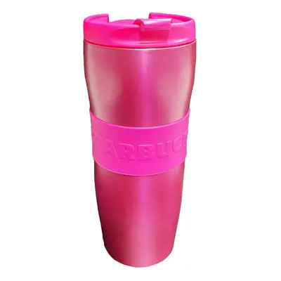 Starbucks Summer Dragonfruit Pink Stainless Insulated Hot Tumbler 12oz