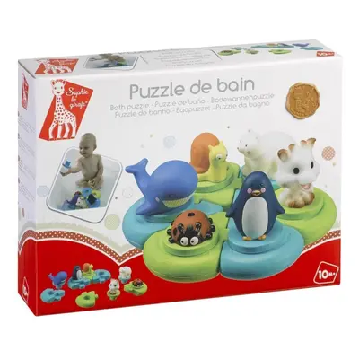 Sophie la girafe Bath Puzzle - Floating Water Toys for Babies