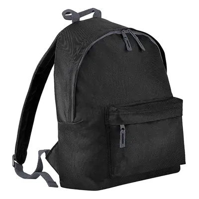 BagBase Men's BG125 agbase Fashion Backpack/Rucksack (18 litres) (One Size) (Black)