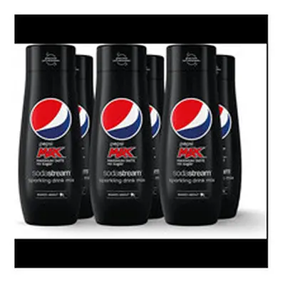 6 x SodaStream Pepsi Max Sparkling Drink Mix ml