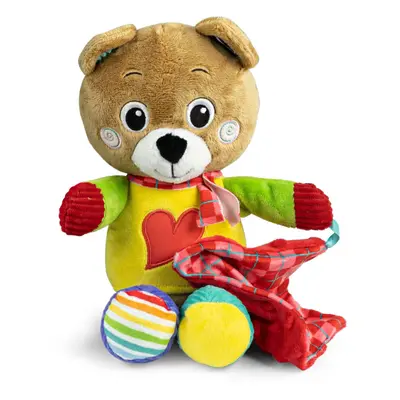 17761 Bob Toddler, Plush Blanket, Teddy Bear, Infant, Activity Months, Cuddly, Animal Soft Toy, 