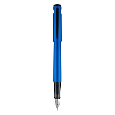 PILOT Explorer Lightweight Fountain Pen in Gift Box Includes CON-B Converter; Blue Barrel Medium