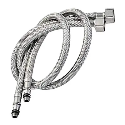 Pack of Kitchen/Basin Monobloc Mixer Tap Connectors Flexi Pipes Tails British Standard Pipe M10 